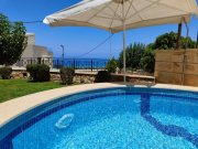 Maroulas Kreta, Maroulas: Spektakuläre Villa mit Meerblick und Bergblick zu verkaufen Haus kaufen